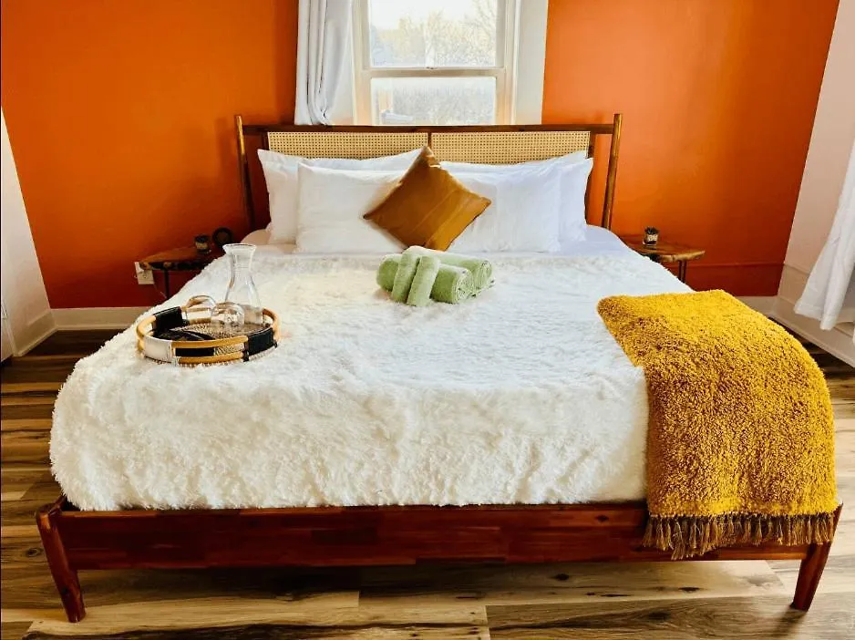 הוילה קולומבוס Short North Convention King Bed Free Parking! בית נופש